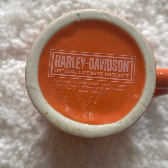 Harley-Davidson mini mugs ceramic set of 2 - Picture 3 of 9
